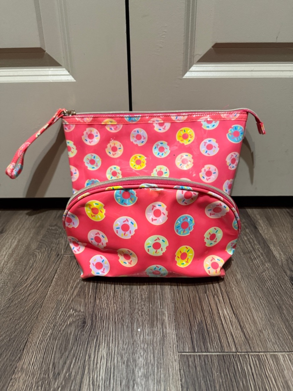 Dabney Lee Pink Donut Print Bag Set